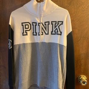 XS Victoria secret PINK quarter zip